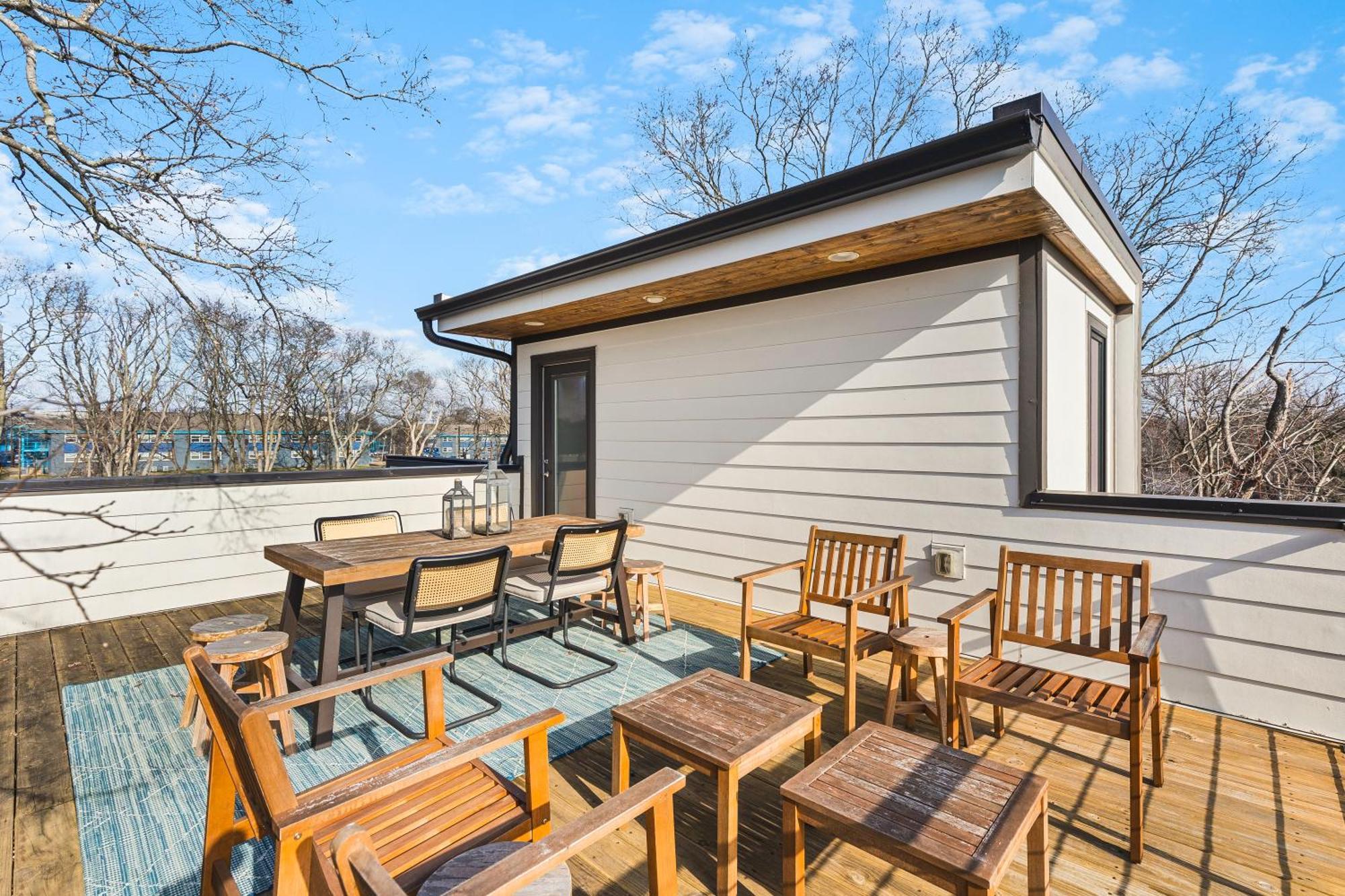 Modern Luxury Rooftop Deck, 3 Mi To Downtown Nashville Exteriér fotografie